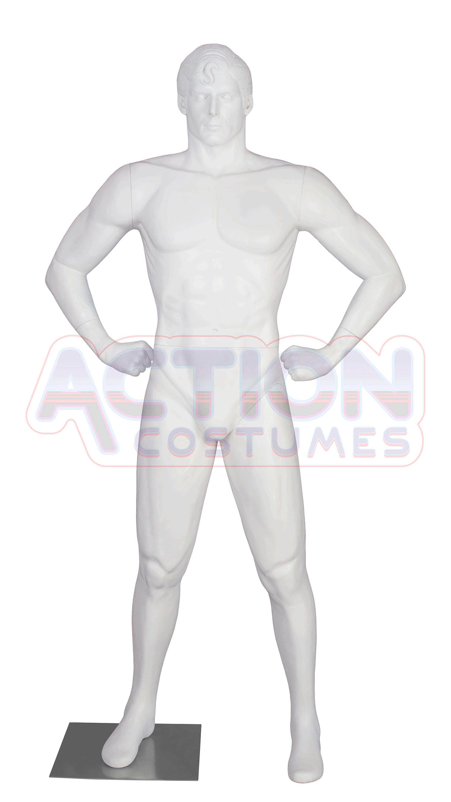 christopher-reeve-superman-statue-white-finish-80-s-style